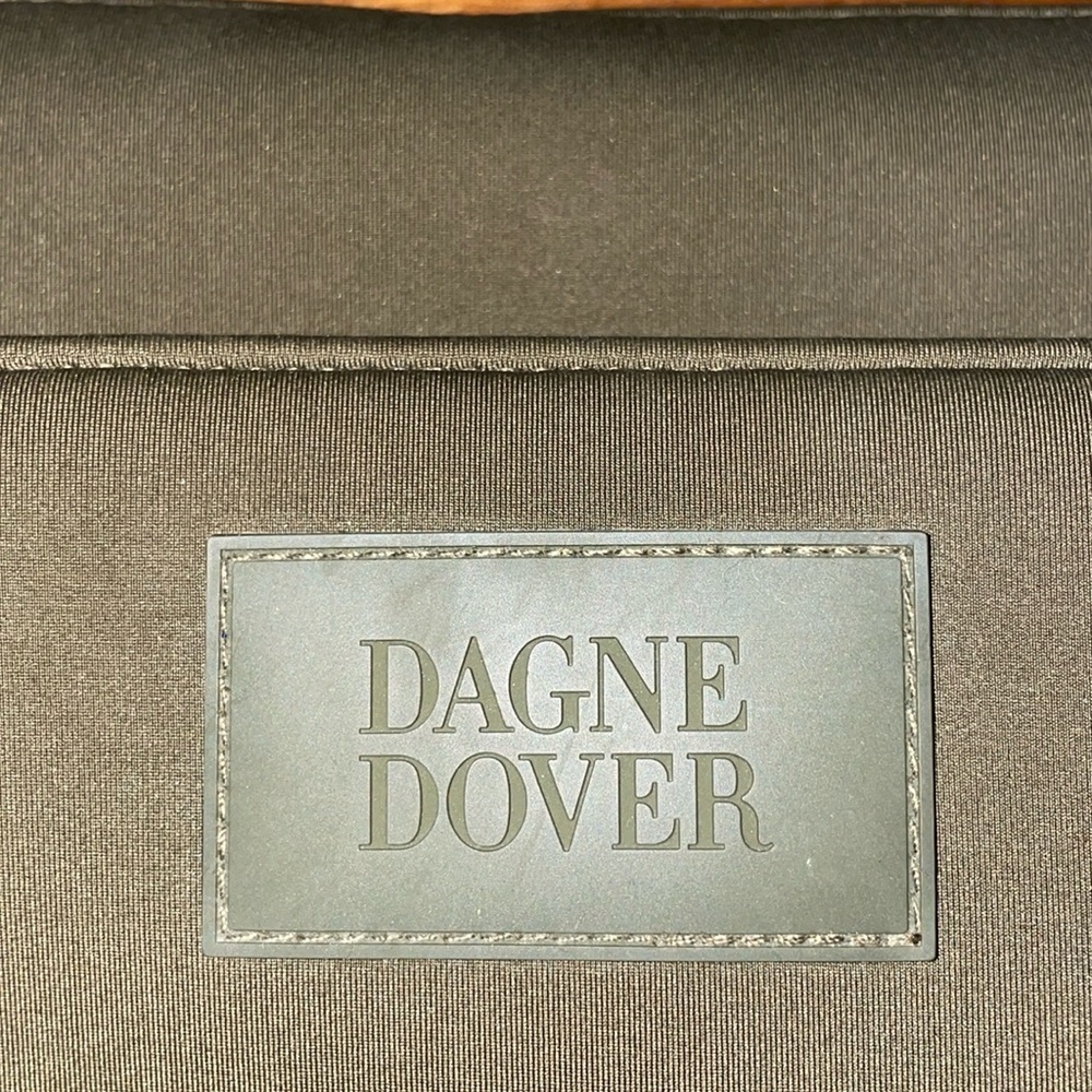 Dagne Dover Neoprene Laptop Bag in Dark Moss - Picture 4 of 12